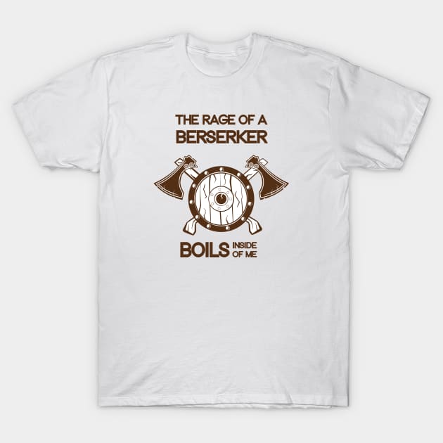 Viking Berserker Rage T-Shirt by AshotTshirt